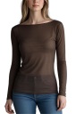 maglia in cashmere con scollo a barca spring